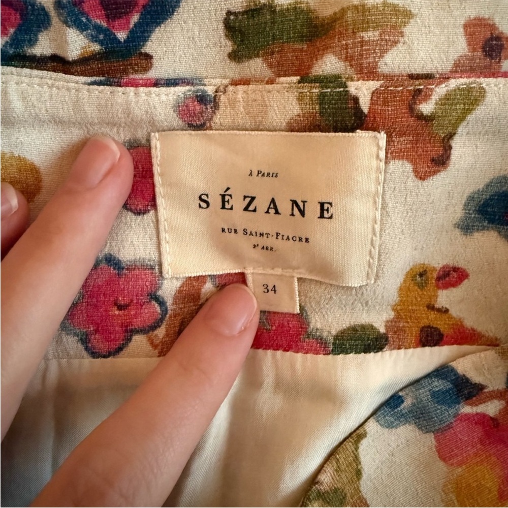 SOLD DO NOT BUY Sezane Jade Skirt in Villa 34 / 2 - Picture 5 of 6